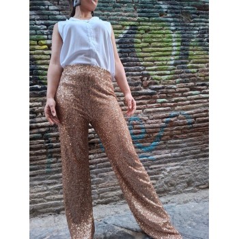 Pantalone Estrelia Oro